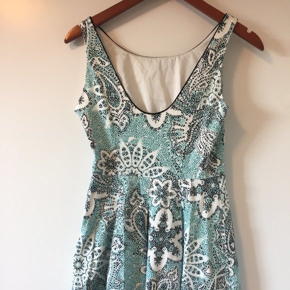 Tristan Print Fit & Flare Dress - Picture 11 of 16
